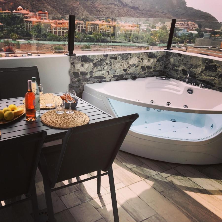 Appartement Harrys Atico Puerto De Mogan Extérieur photo