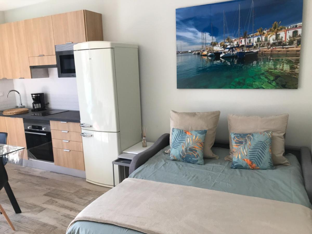 Appartement Harrys Atico Puerto De Mogan Extérieur photo
